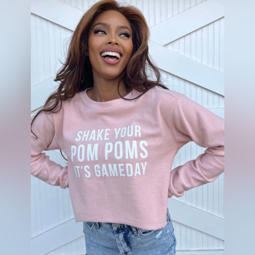 NEW! Shake Your Pom Poms Sweatshirt (Med)
